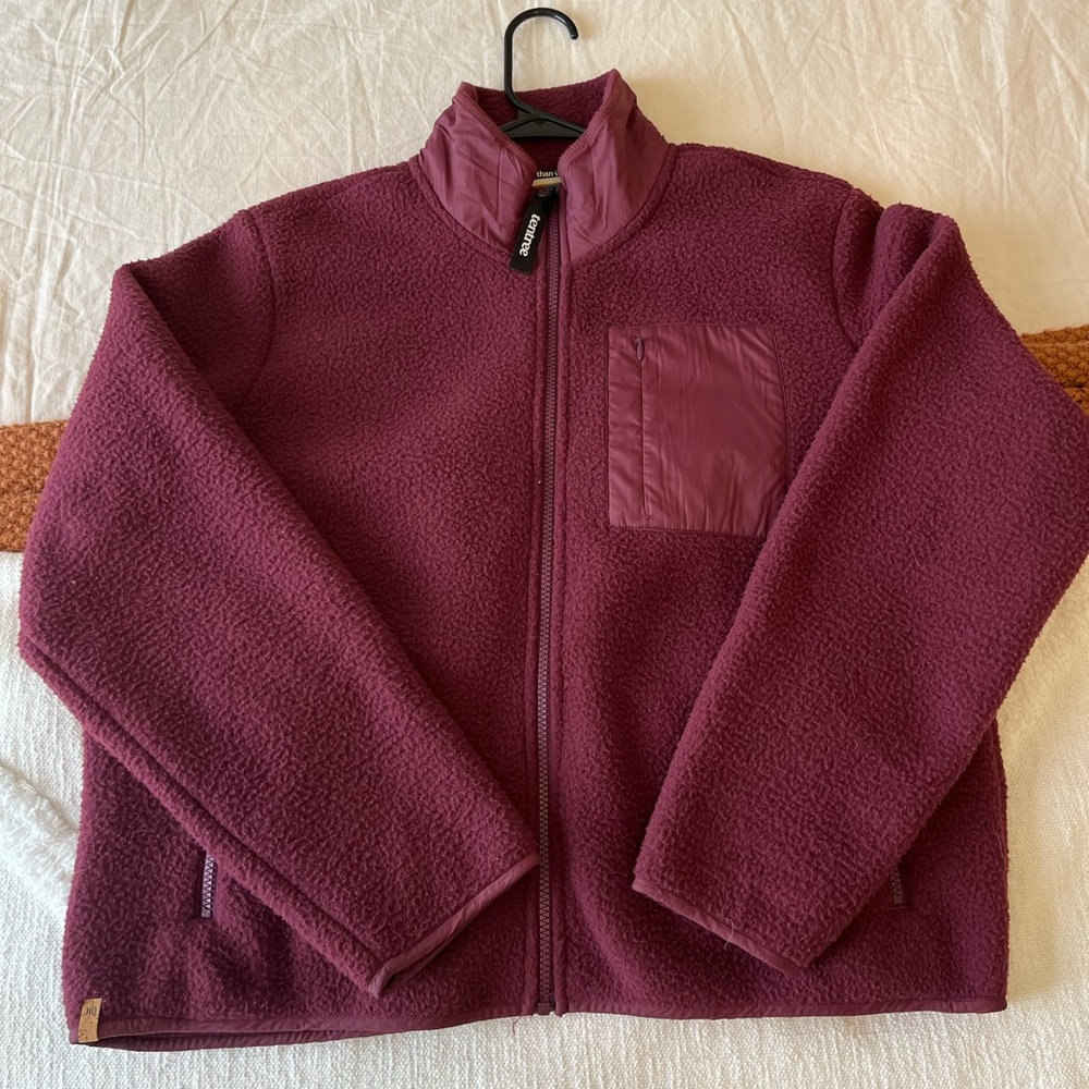 Tentree fleece jacket
